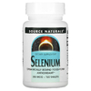 Source Naturals, Селениум, 200 мкг, 120 таблеток