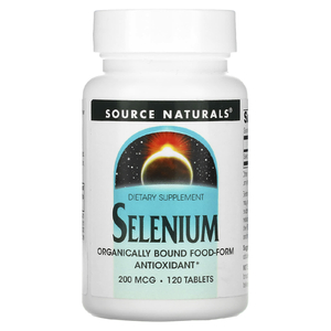 Source Naturals, Селениум, 200 мкг, 120 таблеток