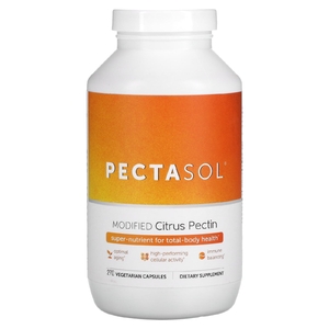 Econugenics, PectaSol-C, модифицированный цитрусовый пектин, 270 вегетарианских капсул