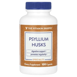 The Vitamin Shoppe, Шелуха семян подорожника, 100 капсул (720 мг на капсулу) (Товар снят с продажи) 