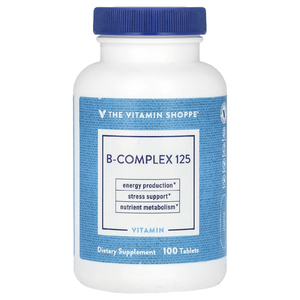 The Vitamin Shoppe, B-Complex 125, витамины группы B, 100 таблеток