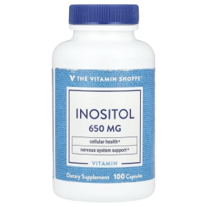 The Vitamin Shoppe, Инозитол, 650 мг, 100 капсул (Товар снят с продажи) 