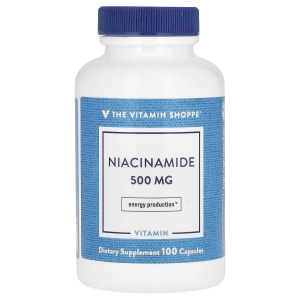 The Vitamin Shoppe, Ниацинамид, 500 мг, 100 капсул (Товар снят с продажи) 