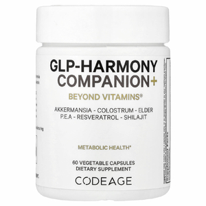 Codeage, GLP-Harmony Companion+, 60 растительных капсул