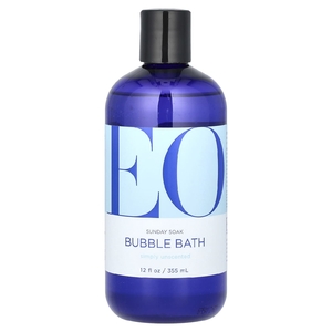 EO Products, пена для ванны Sunday Soak, Simply Unscented (просто без запаха), 355 мл (12 жидк. унции) (Товар снят с продажи) 