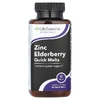 LifeSeasons, Zinc Elderberry Quick Melts, со вкусом ягод, 90 (Товар снят с продажи) 