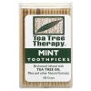 Tea Tree Therapy, Зубочистки, мятные, примерно 100 штук