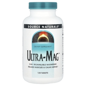 Source Naturals, Ultra-Mag, 120 таблеток