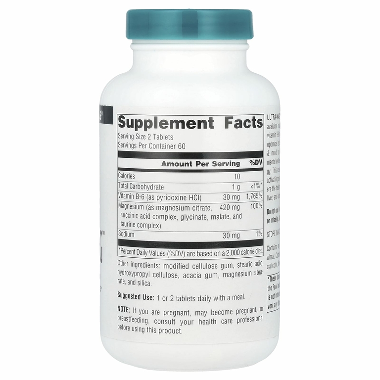 Source Naturals, Ultra-Mag, 120 таблеток