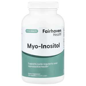 Fairhaven Health, мио-инозитол, 240 капсул (500 мг в 1 капсуле)