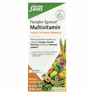 Floradix, Epresat®, мультивитамины, 250 мл (8,5 жидк. Унции) (Товар снят с продажи) 