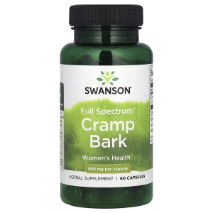 Swanson Vitamins, Full Spectrum Cramp Bark, 500 мг, 60 капсул (Товар снят с продажи) 