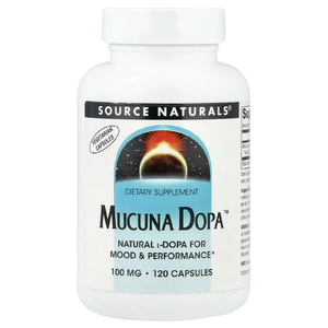 Source Naturals, Mucuna Dopa, 100 мг, 120 капсул