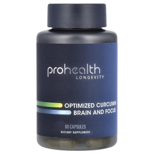 ProHealth Longevity, Optimized Curcumin, Brain and Focus, 60 капсул (Товар снят с продажи) 