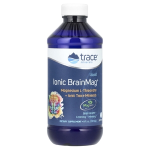 Trace, Жидкий ионный BrainMag +, без добавок, 237 мл (8 жидк. унц.) (Товар снят с продажи) 