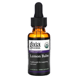 Gaia Herbs, органическая мелисса, 30 мл (1 жидк. унции)