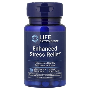 Life Extension, улучшенная добавка для снятия стресса, 30 вегетарианских капсул