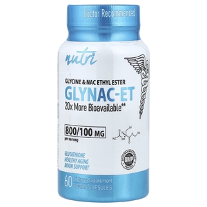 Nutri, Glynac-ET, 60 веганских капсул