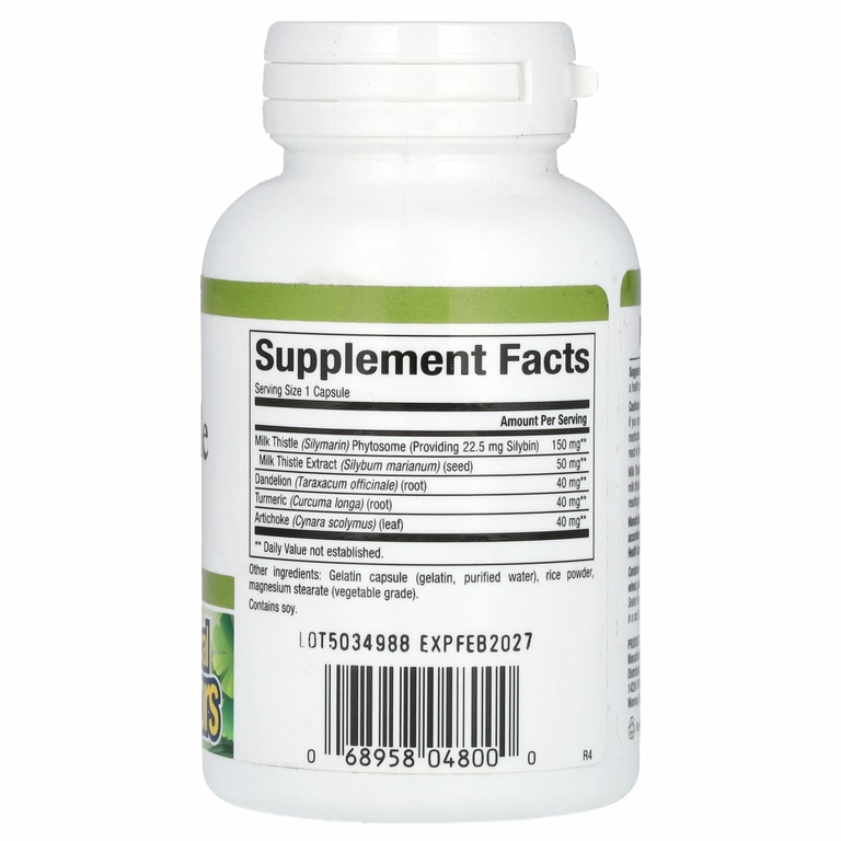 Natural Factors, Herbal Factors, Молочный чертополох, 150 мг, 90 капсул
