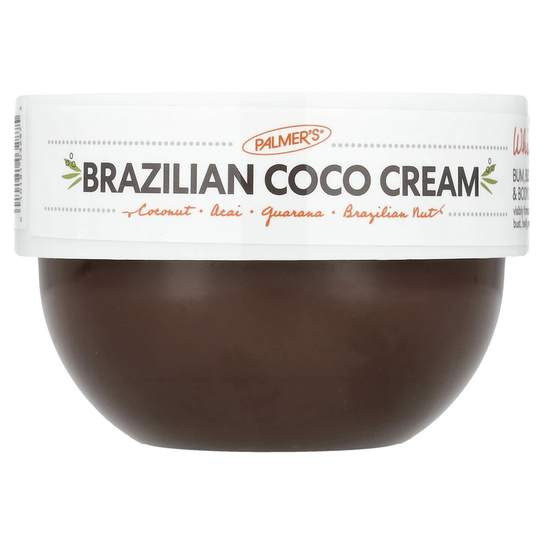 Palmer's, Coconut Oil Formula® с витамином E, бразильский кокосовый крем, взбитый, 250 г (8,8 унции)