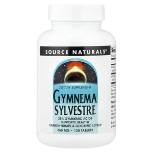 Source Naturals, Джимнема (Gymnema sylvestre), 450 мг, 120 таблеток