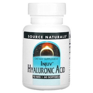 Source Naturals, Injuv, гиалуроновая кислота, 70 мг, 60 мягких таблеток