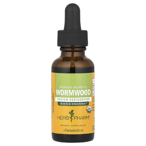 Herb Pharm, жидкий экстракт полыни горькой, 30 мл (1 жидк. унция) (395 мг в 1 порции)