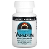 Source Naturals, ванадий с хромом, 90 таблеток