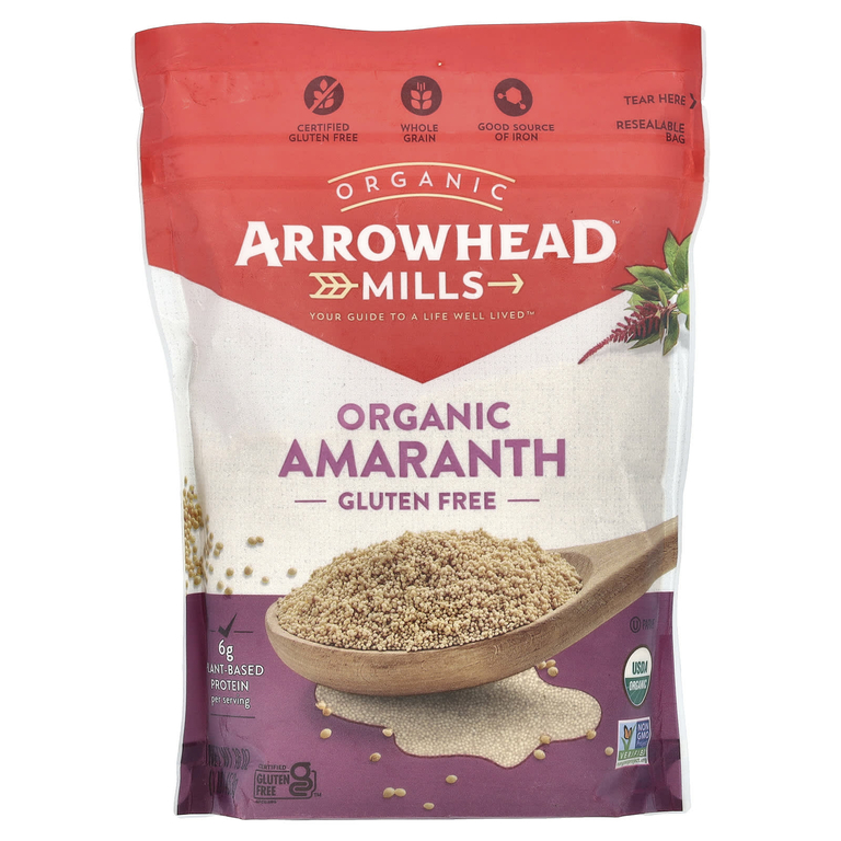 Arrowhead Mills, органический амарант, 453 г (16 унций) (Товар снят с продажи) 