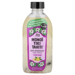 Monoi Tiare Tahiti, Monoi Tiki Tahiti®, иланг-иланг, 120 мл (4 жидк. унции)