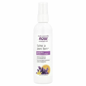 NOW Foods, Эфирные масла, ароматизатор Take a Zen Ten ™, 118 мл (4 жидк. Унции)