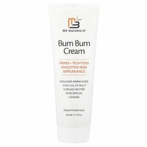M3, Bum Bum Cream, тропическая ваниль, 237 мл (8 жидк. Унций)