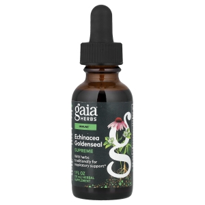 Gaia Herbs, эхинацея и желтокорень, 30 мл (1 жидк. унция)