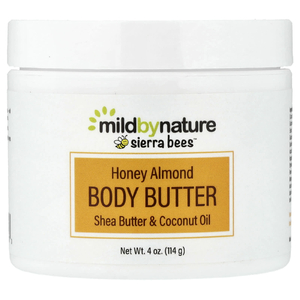 Mild By Nature, Sierra Bees™, масло для тела с мёдом и миндалём, 114 г (4 унции)