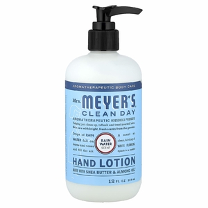 Mrs. Meyers Clean Day, Лосьон для рук, дождевая вода, 354 мл (12 жидк. Унций)
