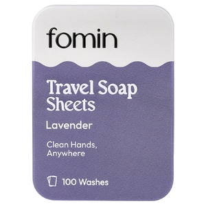 fomin, мыло для путешествий, лаванда, 100 шт., 44 г (1,55 унции)