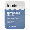 fomin, мыло для путешествий, без отдушек, 100 шт., 44 г (1,55 унции)