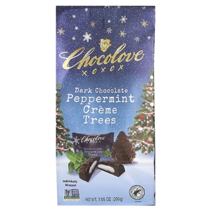 Chocolove, тёмный шоколад с перечной мятой, 200 г (7,05 унции)