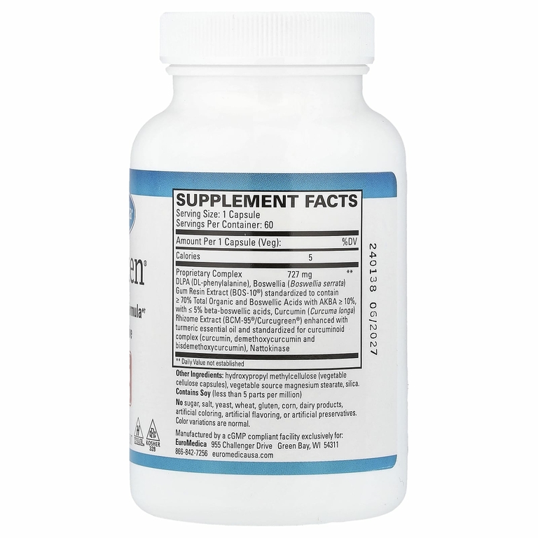 EuroMedica, Curaphen®, 60 капсул