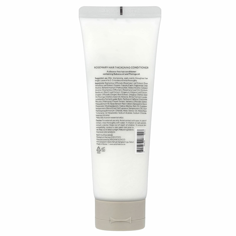 Aromatica, кондиционер для густоты волос, с розмарином, 180 мл (6 жидк. унций)