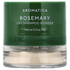 Aromatica, сухой порошок для шампуня, розмарин, 10 г (0,3 унции)