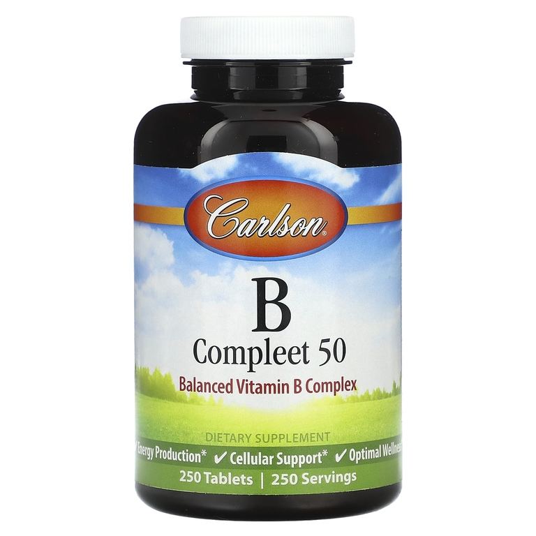Carlson, B Compleet 50, 250 таблеток