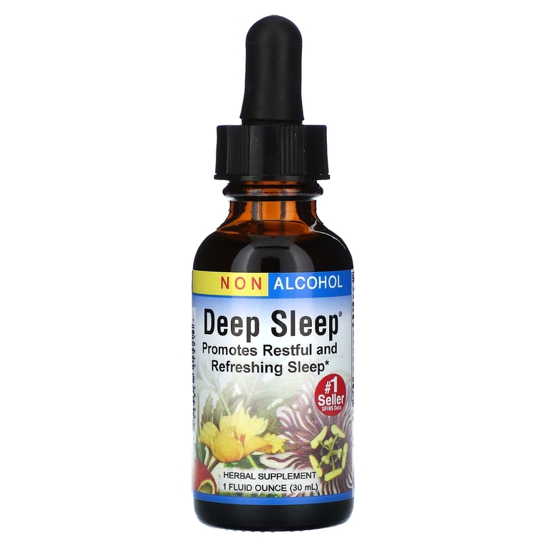Herbs Etc., Deep Sleep, без спирта, 30 мл (1 жидк. унц.)