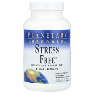 Planetary Herbals, растительное средство для снятия стресса, 90 таблеток
