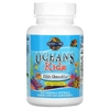 Garden of Life, Oceans Kids, DHA Chewables, ДГК в форме жевательных таблеток, для детей от 3 лет, со вкусом ягод и лайма, 120 жевательных капсул