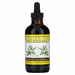 Whole World Botanicals, Королевское сметанное яблоко, для поддержки иммунитета, 4 унции (120 мл)