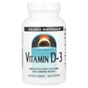 Source Naturals, Витамин D-3, 50 мкг (2000 МЕ), 200 капсул