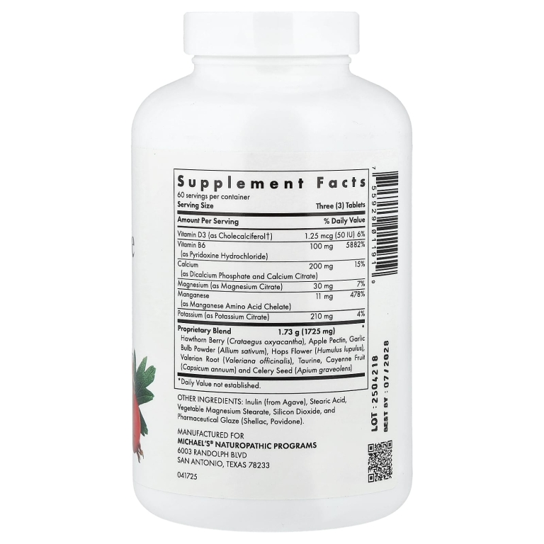Michael's Health, Факторы артериального давления™ — 180 вегетарианских таблеток
