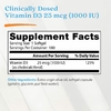 Doctor's Best, витамин D3, 25 мкг (1000 МЕ), 180 капсул