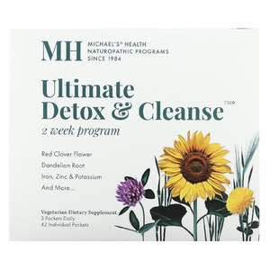 Michael's Naturopathic, Ultimate Detox & Cleanse, детокс и очищение, 42 пакетика